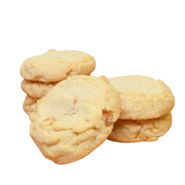 Macadamia Nut Shortbread Cookies